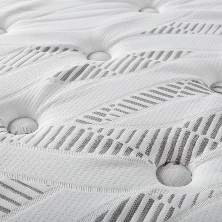 Hayes - Queen Pillow Top Memory Foam Hybrid Mattress - White Memory Foam Mattresses modern furniture Contempo Furniture