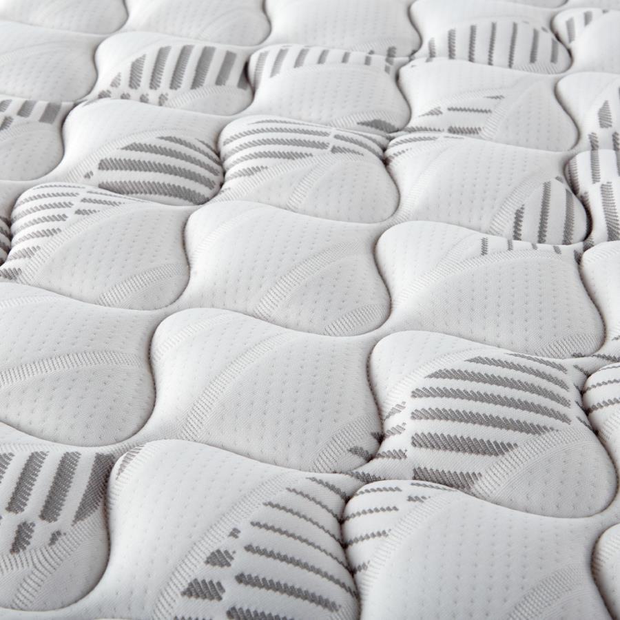 Hayes - Twin Firm Tight Top Hybrid Mattress - White Hybrid Mattresses modern furniture Contempo Furniture