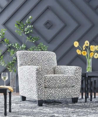 Hayesdale Accent Chair - Black Accent Chair modern furniture Contempo Furniture