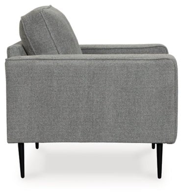 Hazela Chair - Dark Gray Arm Chair modern furniture Contempo Furniture