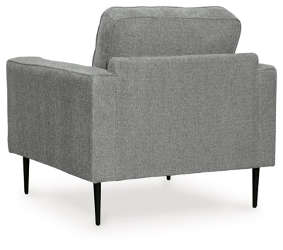 Hazela Chair - Dark Gray Arm Chair modern furniture Contempo Furniture