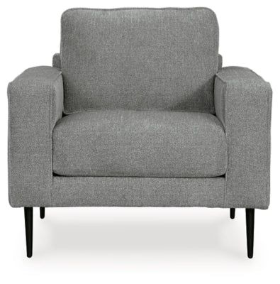 Hazela Chair - Dark Gray Arm Chair modern furniture Contempo Furniture