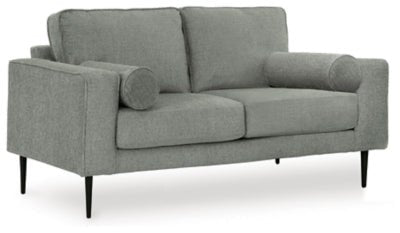 Hazela Loveseat - Dark Gray | Ashley Furniture