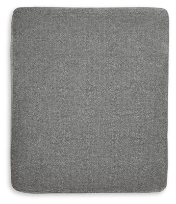 Hazela Ottoman - Dark Gray Upholstered Ottoman modern furniture Contempo Furniture