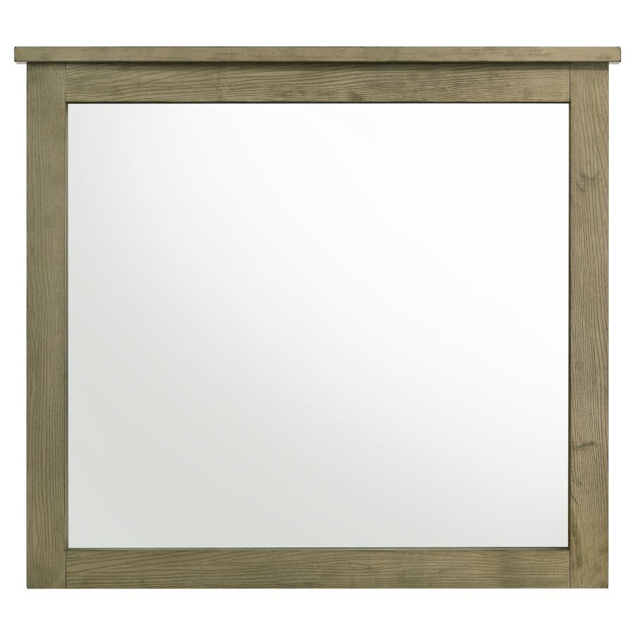 Hazlewood - Dresser Mirror - Vineyard Oak Mirror modern furniture Contempo Furniture