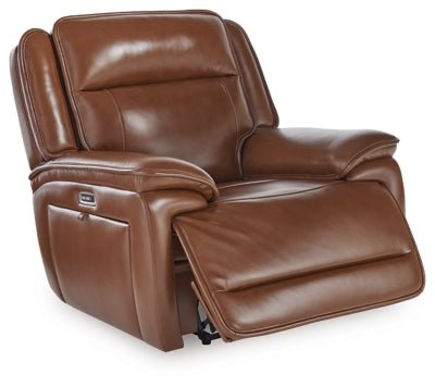 Healy Pier Power Recliner - Dark Brown Reclining Chair modern furniture Contempo Furniture