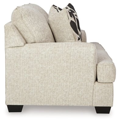 Heartcort Loveseat - Beige Stationary Loveseat modern furniture Contempo Furniture