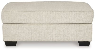 Heartcort Ottoman - Beige Upholstered Ottoman modern furniture Contempo Furniture