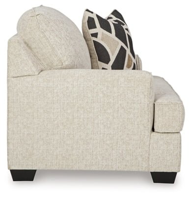 Heartcort Oversized Chair - Beige Arm Chair modern furniture Contempo Furniture