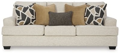 Heartcort Sofa - Beige Stationary Sofa modern furniture Contempo Furniture