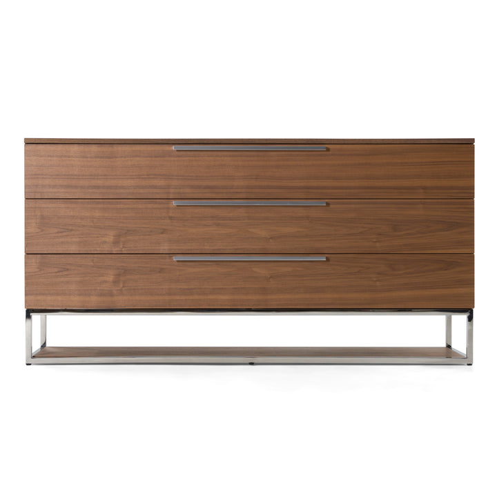 Helenora  Modern Walnut Dresser