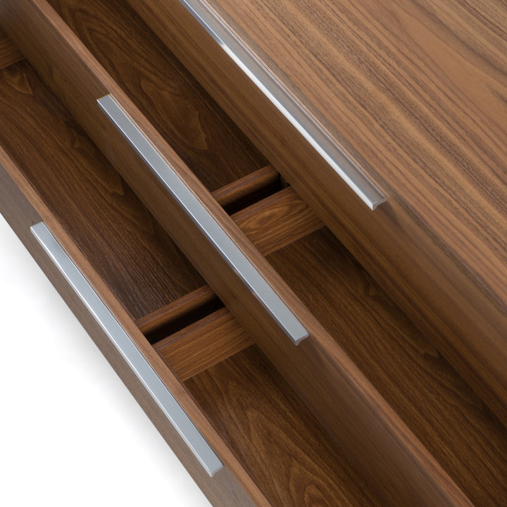 Helenora  Modern Walnut Dresser