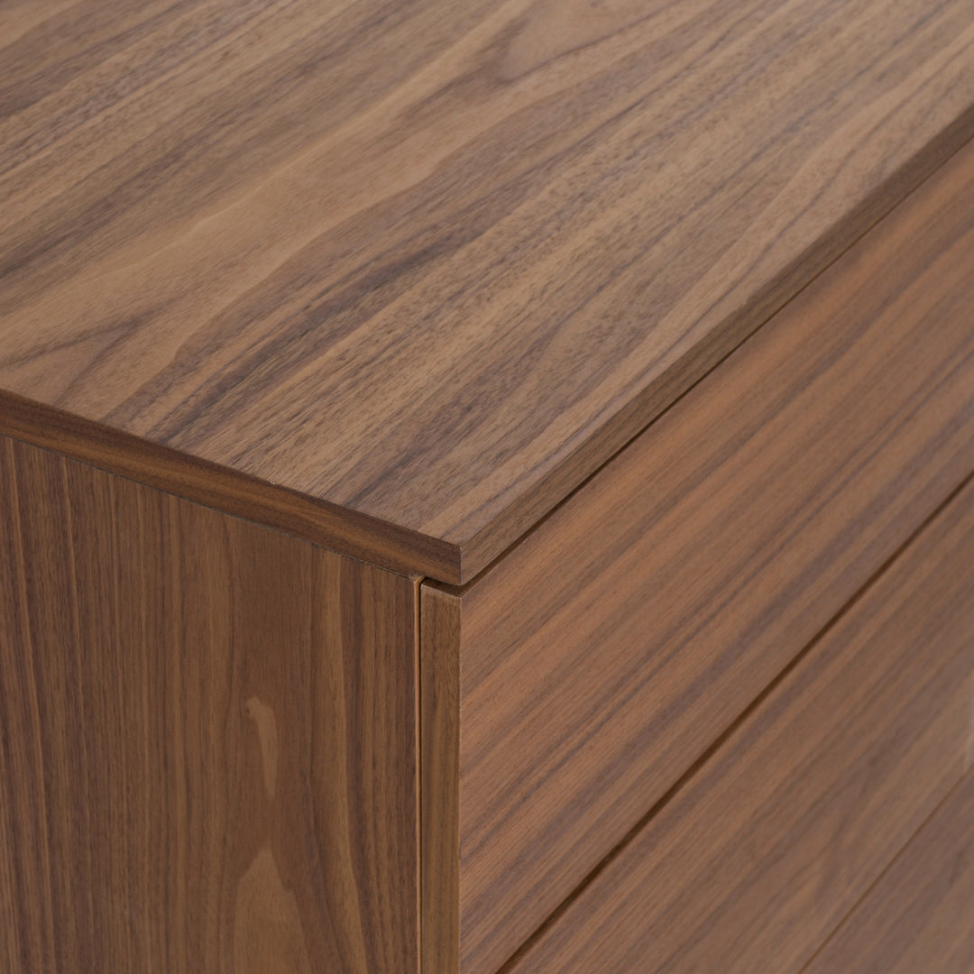 Helenora  Modern Walnut Dresser