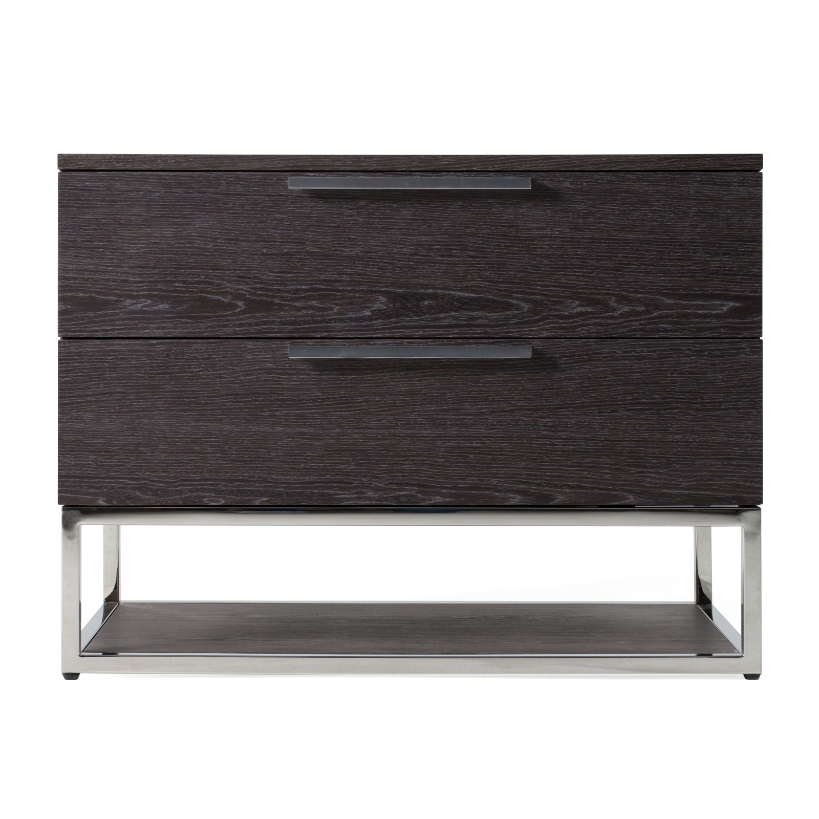 Helenora - Modern Grey Elm Nightstand