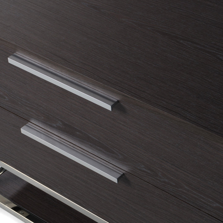 Helenora - Modern Grey Elm Nightstand