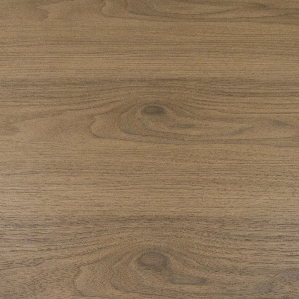 Heloise - Modern Walnut and Stainless Steel Coffee Table