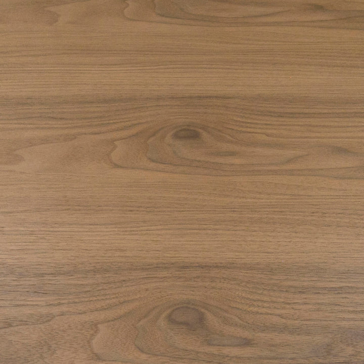 Heloise - Modern Walnut and Stainless Steel TV Stand