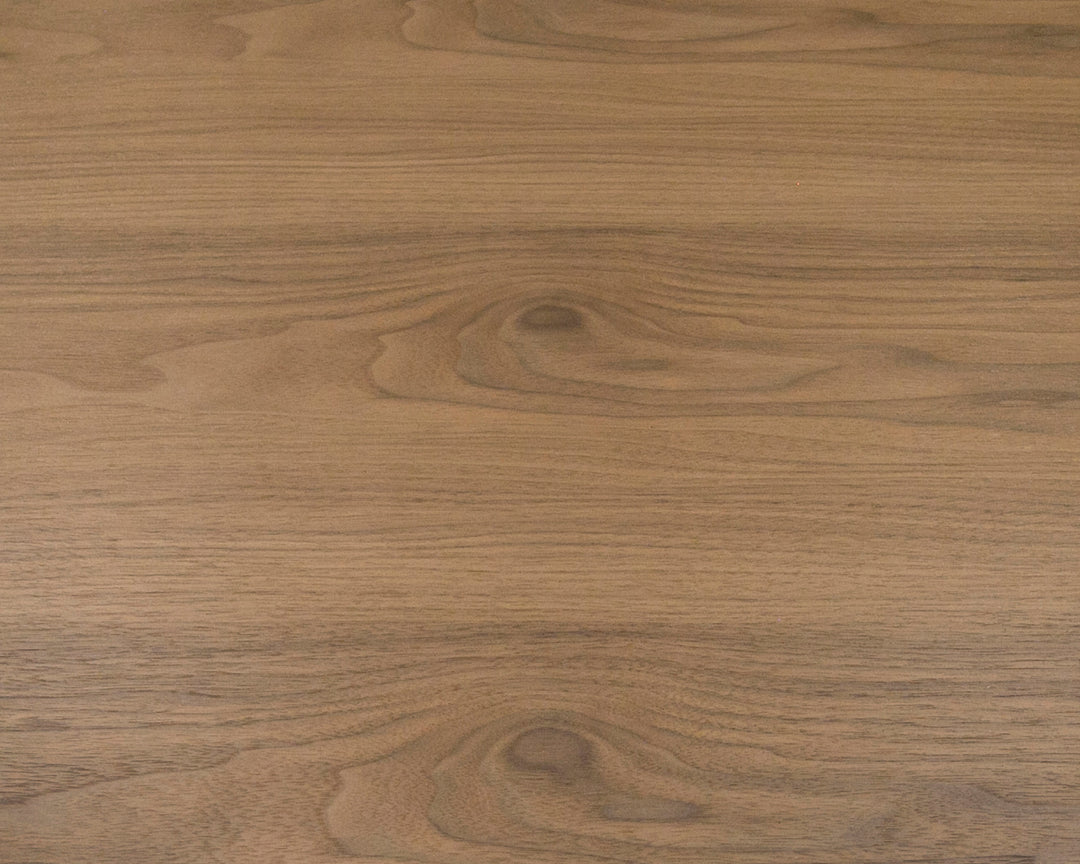 Heloise - Modern Walnut and Stainless Steel TV Stand