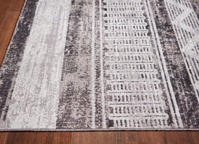 Henchester 8' x 10' Washable Rug - Dark Gray Washable Rug modern furniture Contempo Furniture