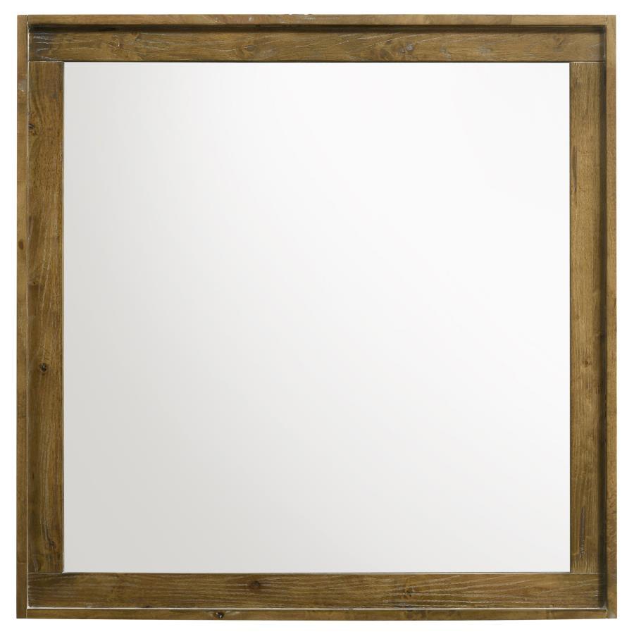 Henderson - Dresser Mirror - Medium Oak Mirror modern furniture Contempo Furniture