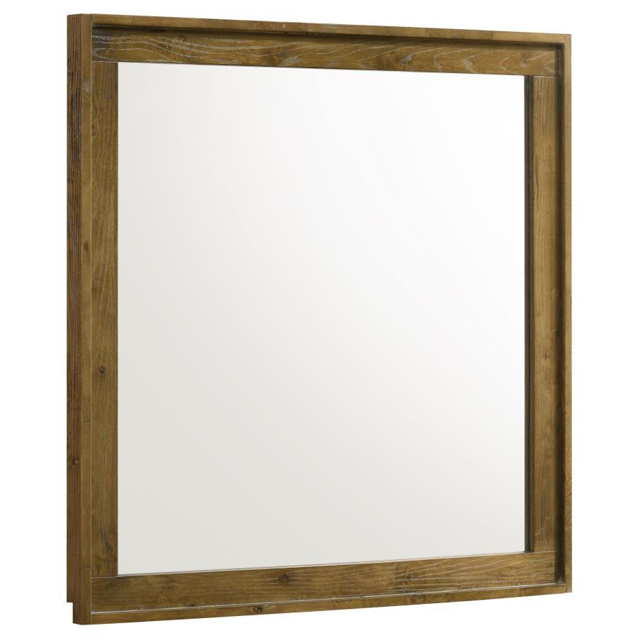 Henderson - Dresser Mirror - Medium Oak Mirror modern furniture Contempo Furniture