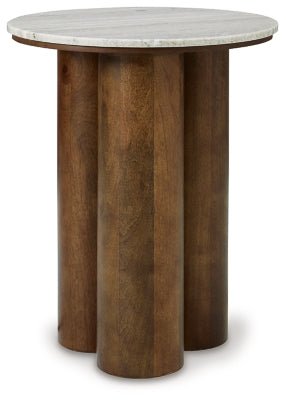 Henfield Accent Table - Dark Brown Accent Table modern furniture Contempo Furniture