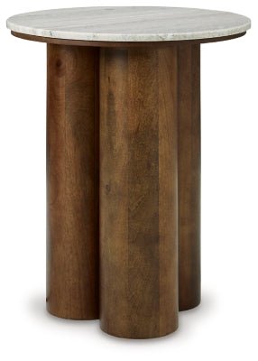 Henfield Accent Table - Dark Brown | Ashley Furniture