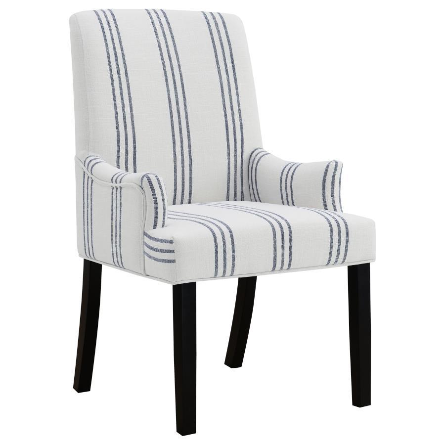 Herran - Upholstered Arm Chair - Beige Arm Chair modern furniture Contempo Furniture