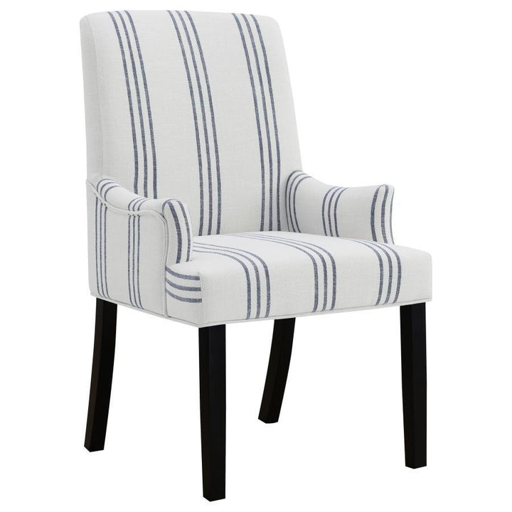 Herran - Upholstered Arm Chair - Beige Arm Chair modern furniture Contempo Furniture
