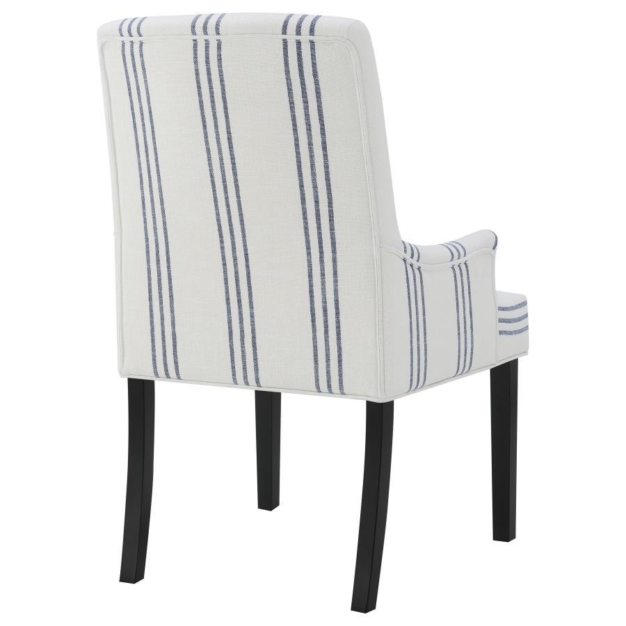 Herran - Upholstered Arm Chair - Beige Arm Chair modern furniture Contempo Furniture