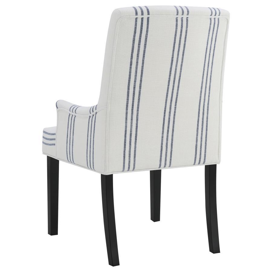 Herran - Upholstered Arm Chair - Beige Arm Chair modern furniture Contempo Furniture