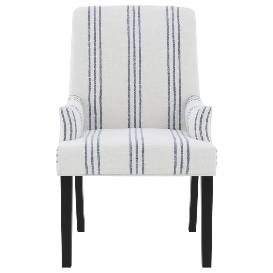 Herran - Upholstered Arm Chair - Beige Arm Chair modern furniture Contempo Furniture