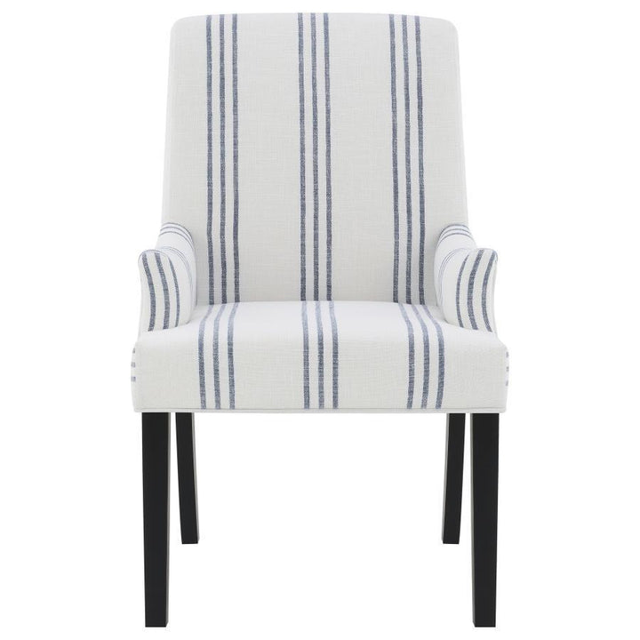 Herran - Upholstered Arm Chair - Beige Arm Chair modern furniture Contempo Furniture