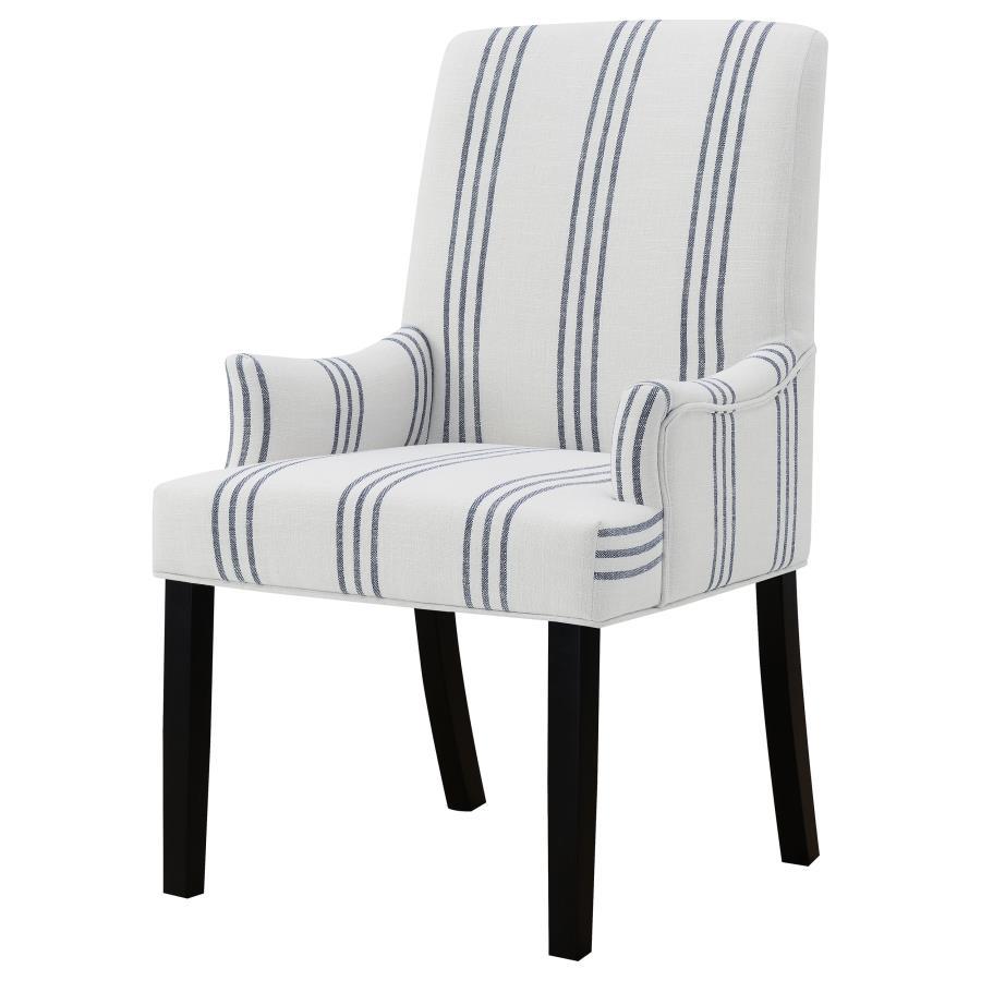 Herran - Upholstered Arm Chair - Beige Arm Chair modern furniture Contempo Furniture
