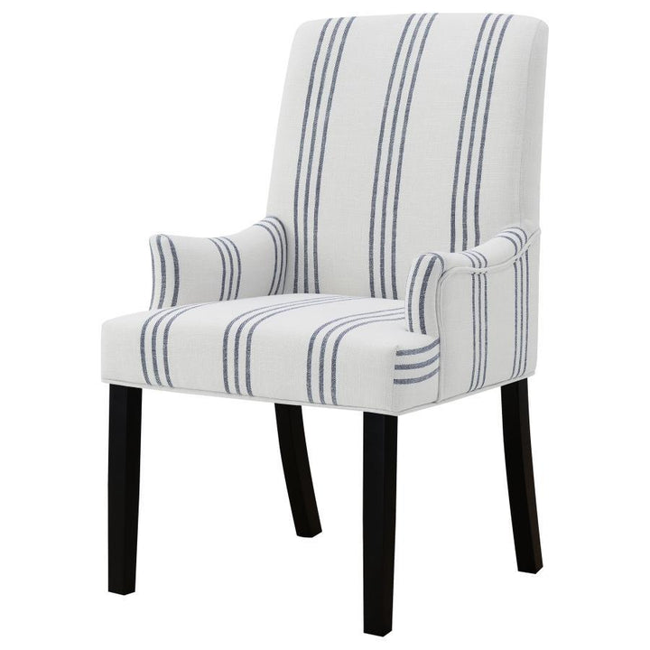 Herran - Upholstered Arm Chair - Beige Arm Chair modern furniture Contempo Furniture