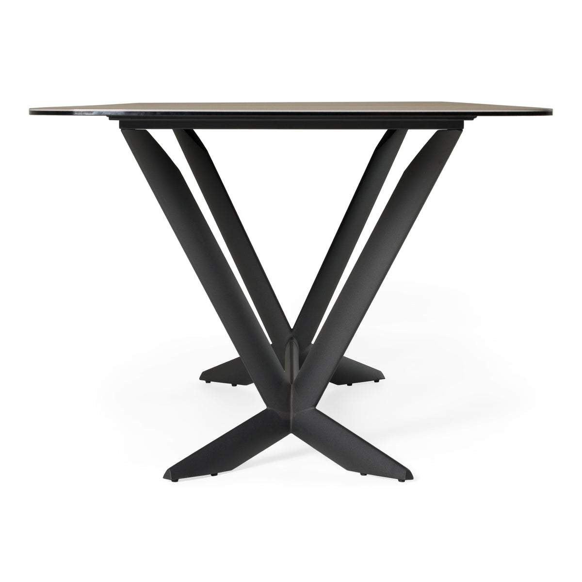 Herzog - Modern Grey Ceramic Dining Table - View 9