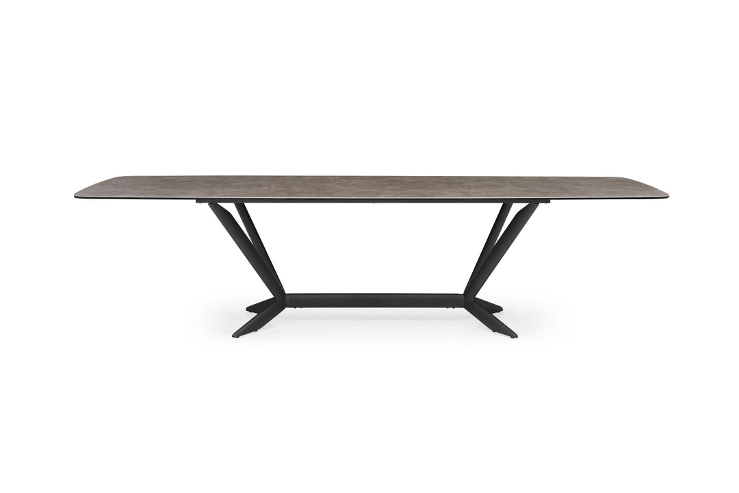 Herzog - Modern Grey Ceramic Dining Table