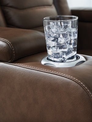 High Impact Power Recliner - Dark Brown Reclining Chair modern furniture Contempo Furniture