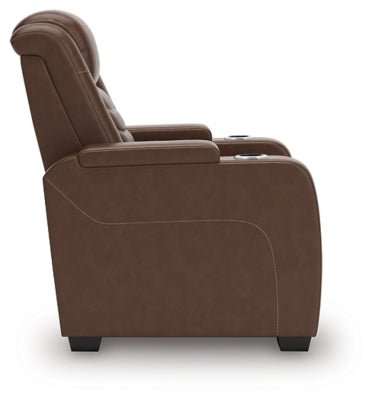 High Impact Power Recliner - Dark Brown Reclining Chair modern furniture Contempo Furniture