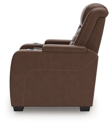 High Impact Power Recliner - Dark Brown Reclining Chair modern furniture Contempo Furniture