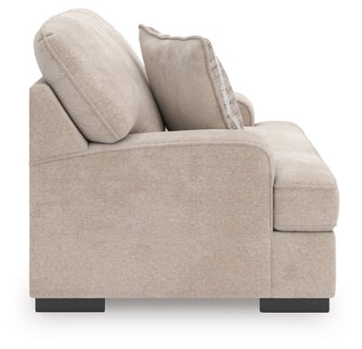 High Profile Oversized Chair - Beige Arm Chair modern furniture Contempo Furniture