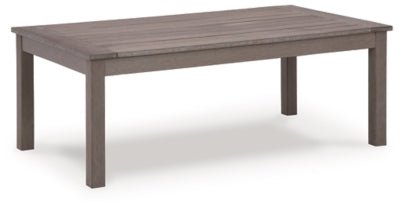 Hillside Barn Outdoor Coffee Table - Dark Brown | Ashley Furniture