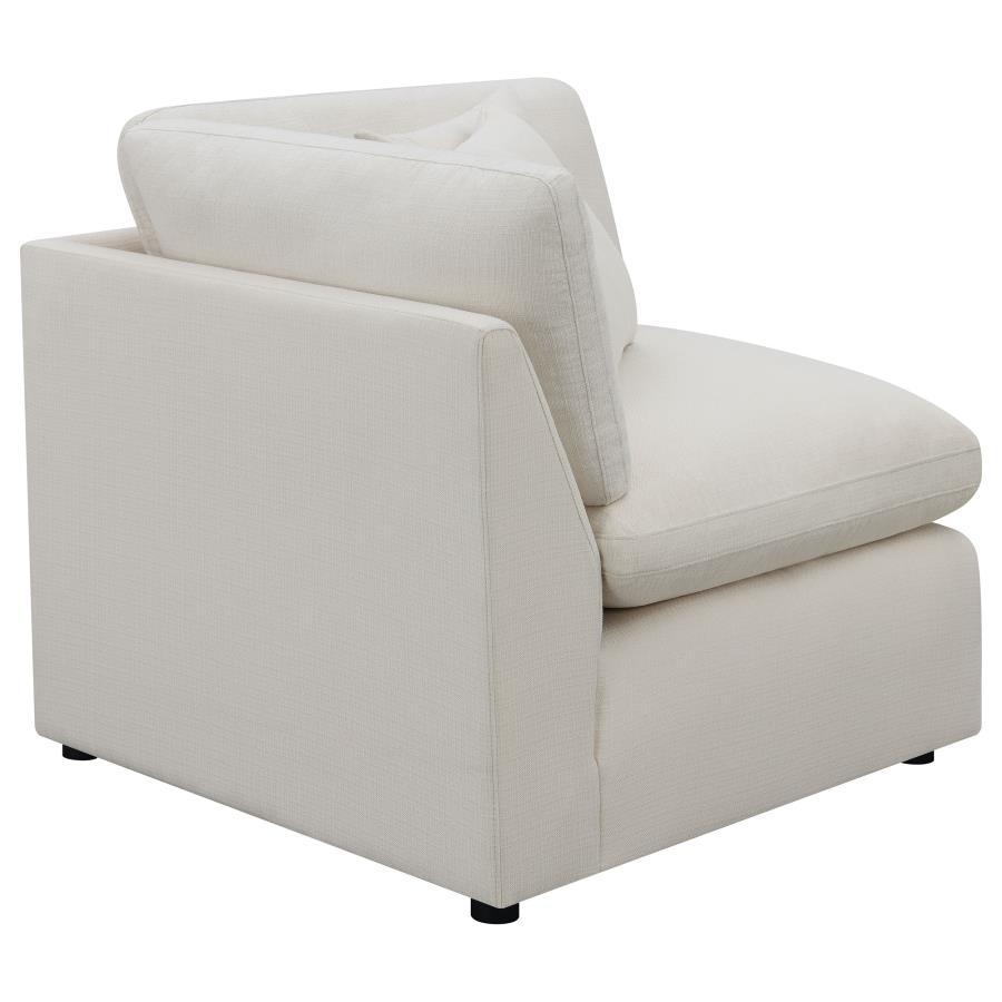 Hobson - Upholstered Corner - Ivory Corners modern furniture Contempo Furniture