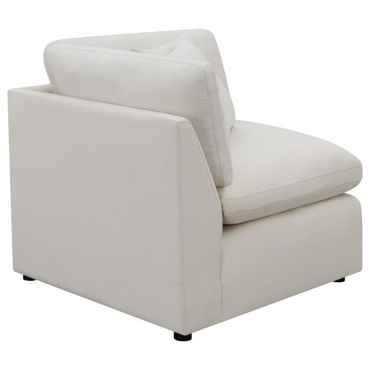 Hobson - Upholstered Corner - Ivory Corners modern furniture Contempo Furniture