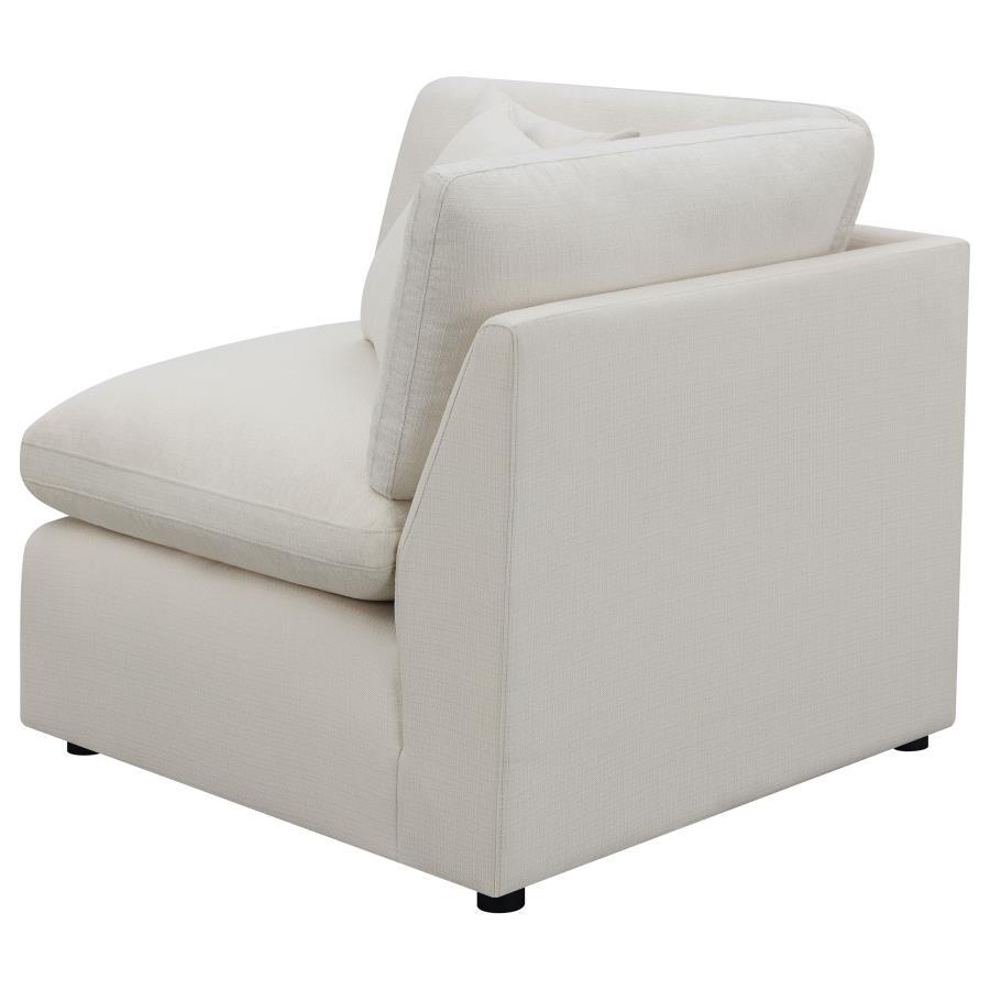Hobson - Upholstered Corner - Ivory Corners modern furniture Contempo Furniture