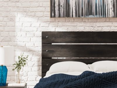 Hollivern Twin Panel Bed - Dark Gray Panel Bed modern furniture Contempo Furniture