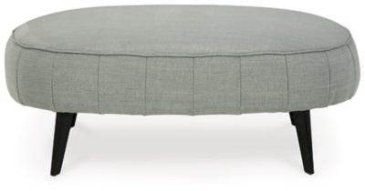 Hollyann Oversized Accent Ottoman - Gray Accent Ottoman modern furniture Contempo Furniture