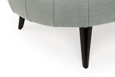 Hollyann Oversized Accent Ottoman - Gray Accent Ottoman modern furniture Contempo Furniture