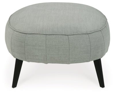 Hollyann Oversized Accent Ottoman - Gray Accent Ottoman modern furniture Contempo Furniture