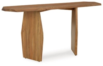 Holward Console Sofa Table - Light Brown | Ashley Furniture